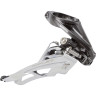 Переключатель передний SHIMANO DEORE, M4100-M, SIDE-SWING, на хомут 34,9(с адаптером 28,6/31,8), для 2x10 скоростей, угол:64- IFDM4100MX4
