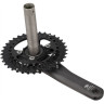 Система SHIMANO DEORE, M6000-2, 170 мм, интегрированный вал, 10 скоростей, 34/24T без каретки черный EFCM6000CX44X