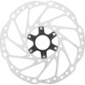 Тормозной диск SHIMANO RT64, 203мм, C.LOCK, с стопорным кольцом, внешние шлицы ESMRT64LEC